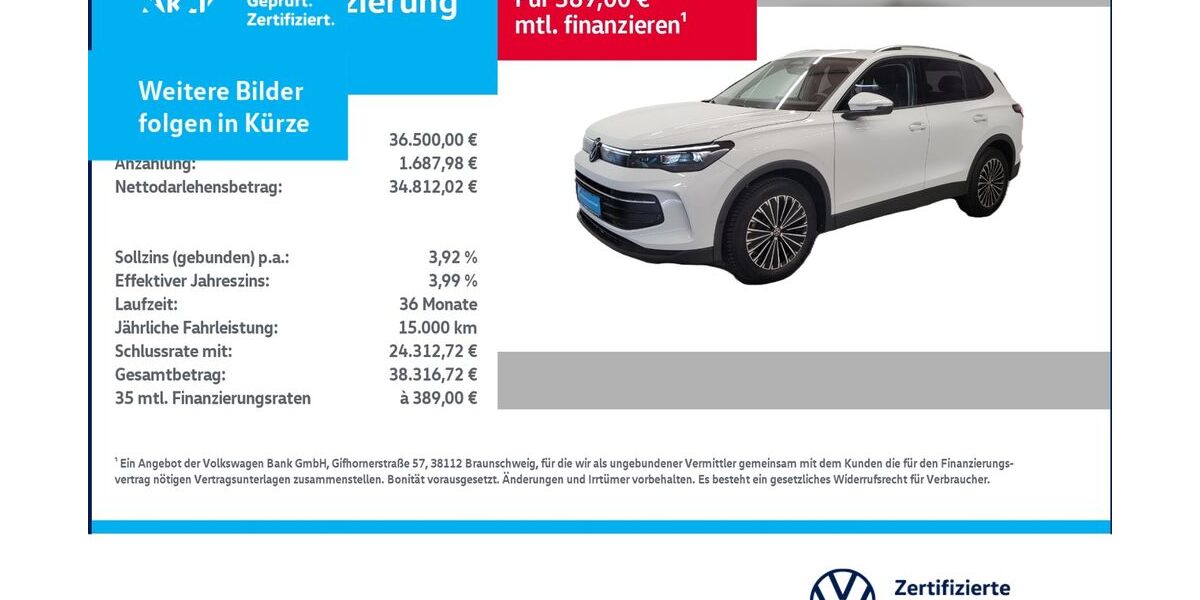 VW Tiguan 24.466 km 33.900 &euro; Wanzleben-Börde OT Hohendodeleben 39164