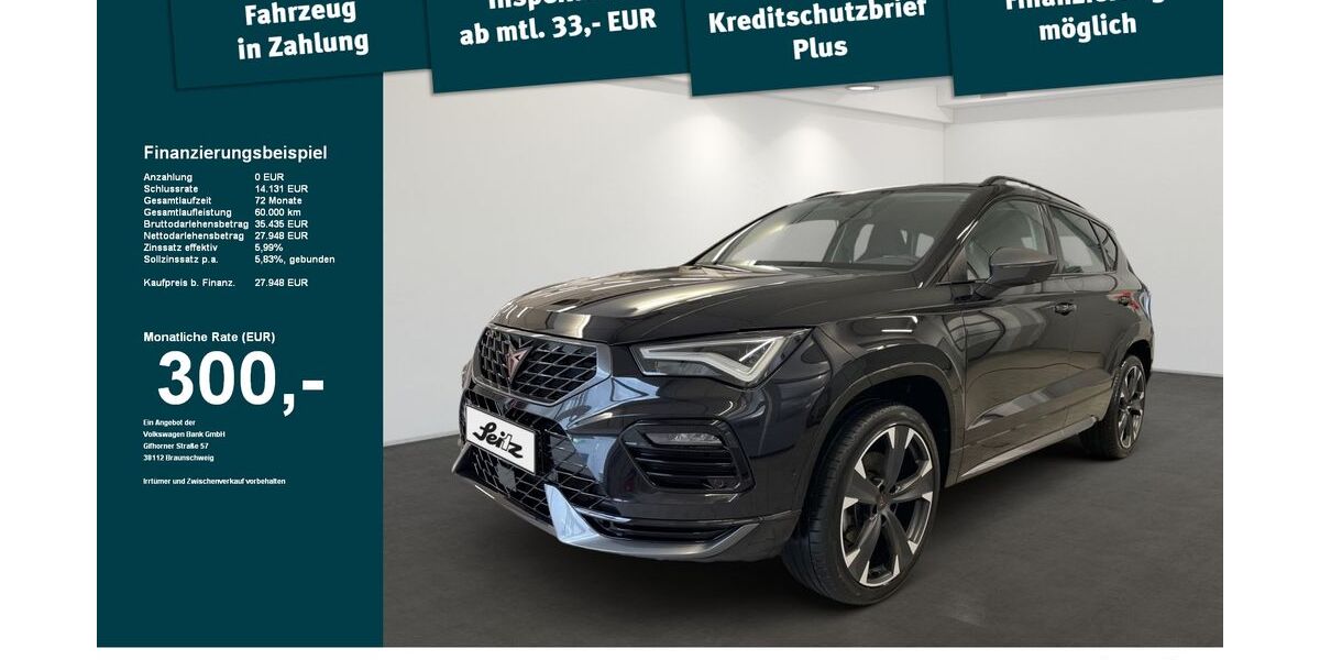 Cupra Ateca 41.020 km 27.899 &euro; Kaufbeuren 87600