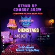 Lachkater Stand Up Comedy Mic P-Berg Berlin