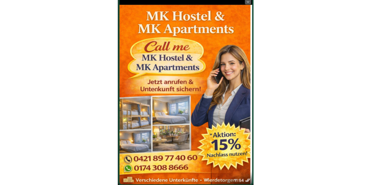 Wohnen auf Zeit Oyten - 3 Zimmer, 98 m&sup2;, 29&euro; | Angebot:25532393