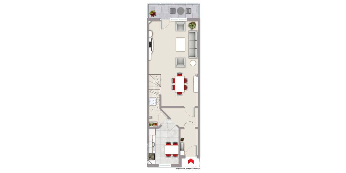 Reihenmittelhaus Schönefeld Großziethen - 4 Zimmer, 121 m&sup2;, 449.000&euro; | Angebot:26066270