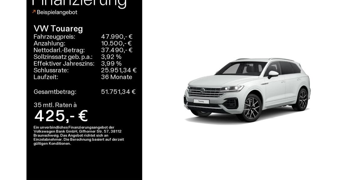 VW Touareg 72.725 km 47.990 &euro; Haßfurt 97437