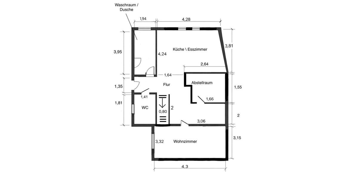 Einfamilienhaus Artern - 3 Zimmer, 107 m&sup2;, 55.000&euro; | Angebot:26488242