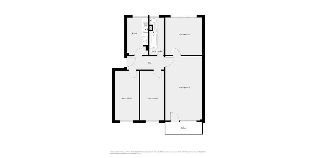 Etagenwohnung Hettstedt - 4 Zimmer, 70 m&sup2;, 279&euro; | Angebot:24692620