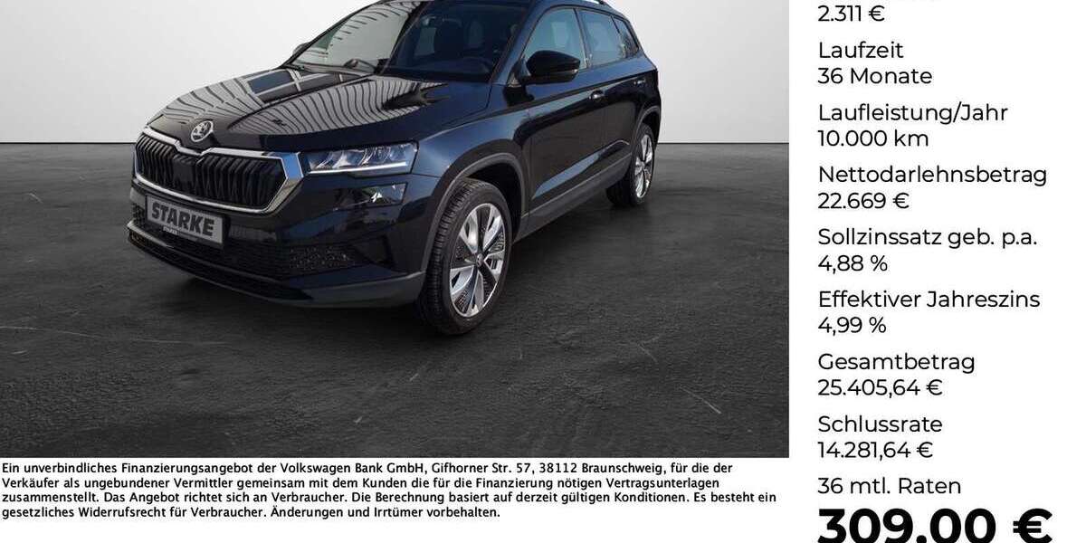 Skoda Karoq 65.391 km 24.980 &euro; Osnabrück 49084