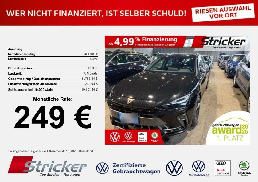 Cupra Leon 11.130 km 26.933 &euro; Horn-Bad Meinberg 32805