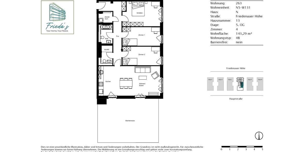 Einfamilienhaus Berlin Tempelhof-Schöneberg - 4 Zimmer, 142 m&sup2;, 3.385&euro; | Angebot:22265793