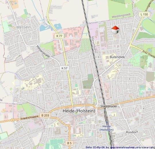 Etagenwohnung Heide - 2 Zimmer, 41 m&sup2;, 99.000&euro; | Angebot:25742130