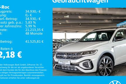 VW T-Roc 1.505 km 34.230 &euro; Stuttgart-Wangen 70188