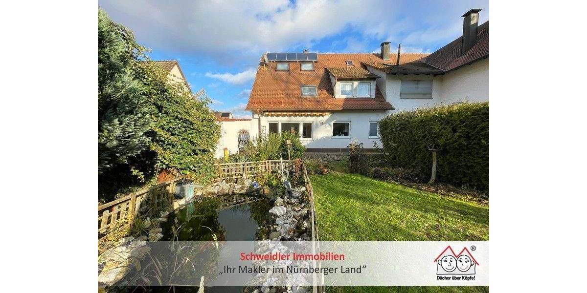 In Schnaittach daheim! Geräumige Doppelhaushälfte mit Gartenparadies und Garage in Schnaittach 7 zimmer