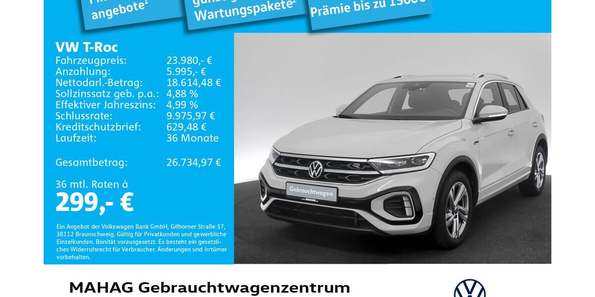 VW T-Roc 18.884 km 23.980 &euro; München 80935