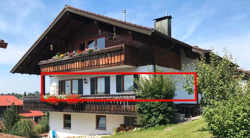 Schöne vermietete ETW mit 90 m2 in 87642 Buching zimmer