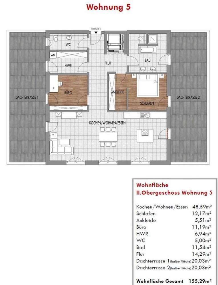 Wohnung zum Mieten in Wernberg 1.937 € 155 m²