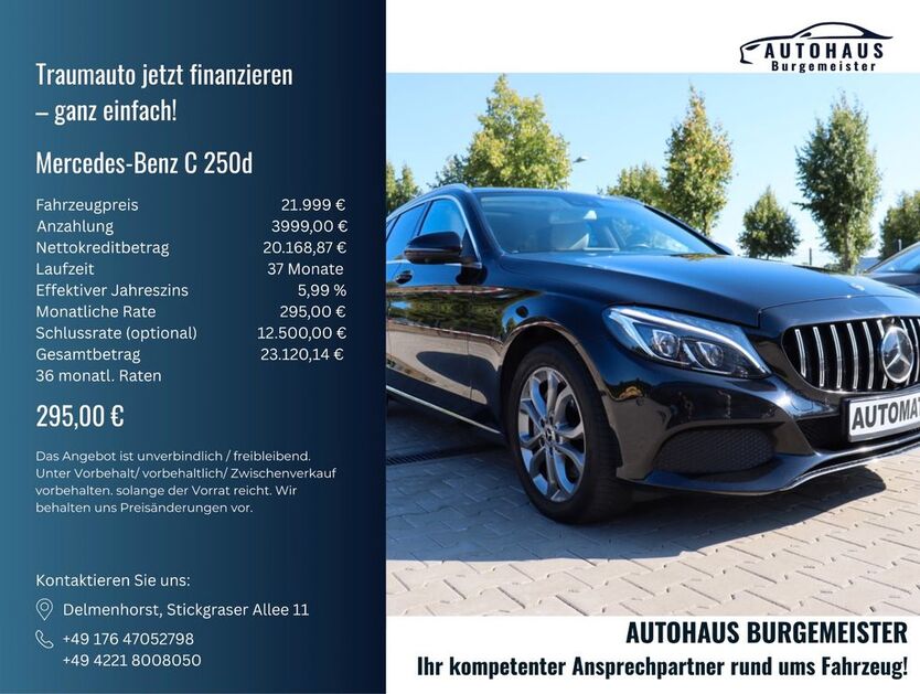 Mercedes-Benz C 250 133.877 km 21.499 € Delmenhorst 27751