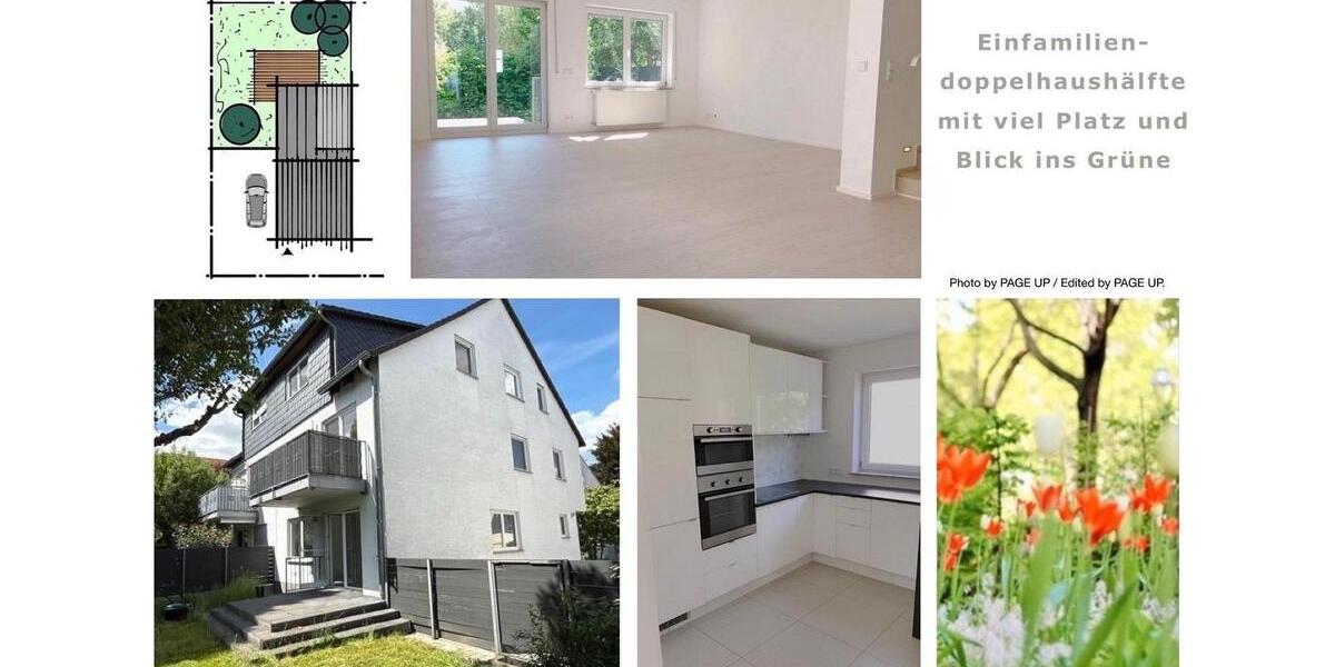 Einfamilienhaus Doppelhaushälfte mit Garten 6 zimmer