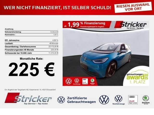 VW ID.3 58.321 km 18.949 &euro; Detmold 32760