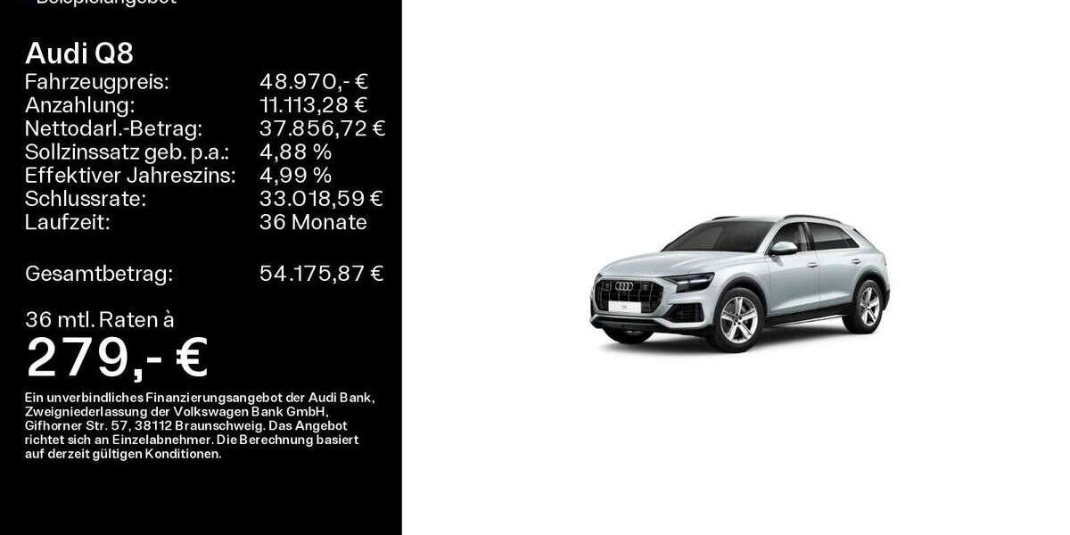 Audi Q8 57.999 km 48.970 &euro; Hofheim 65719