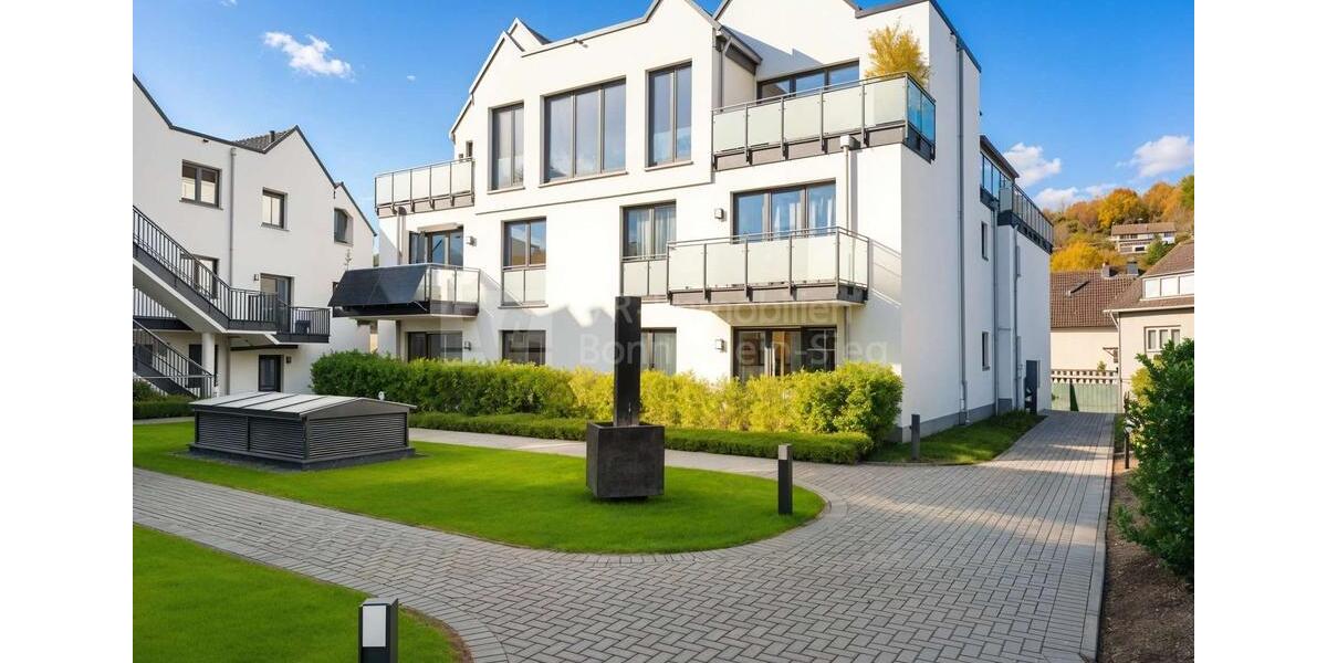 Möblierte 2-Zimmerwohnung im Neubau im ersten Obergeschoss mit Aufzug und Tiefgarage. 2 zimmer