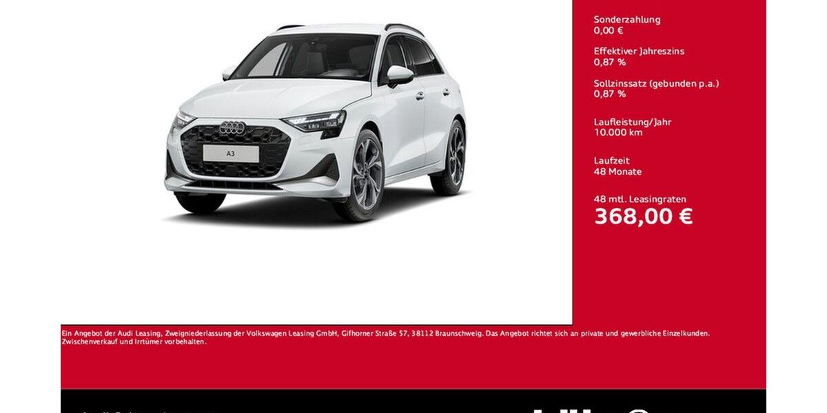 Audi A3 6.900 km 37.980 &euro; Trier 54292