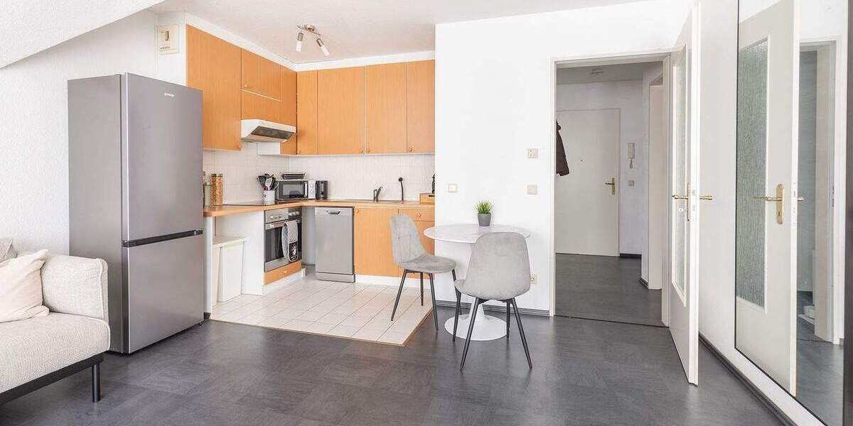 Etagenwohnung Norderstedt Friedrichsgabe - 2 Zimmer, 45 m&sup2;, 225.000&euro; | Angebot:25267285