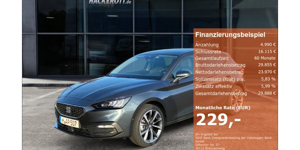 Seat Leon 8.500 km 28.960 &euro; Laatzen 30880