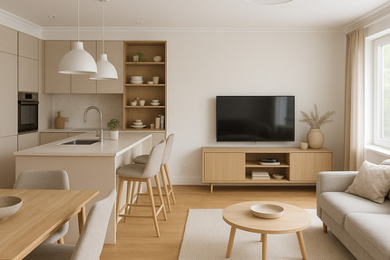 Stadtnahe Neubau-Eigentumswohnung mit Terrasse und Stellplatz 3 zimmer