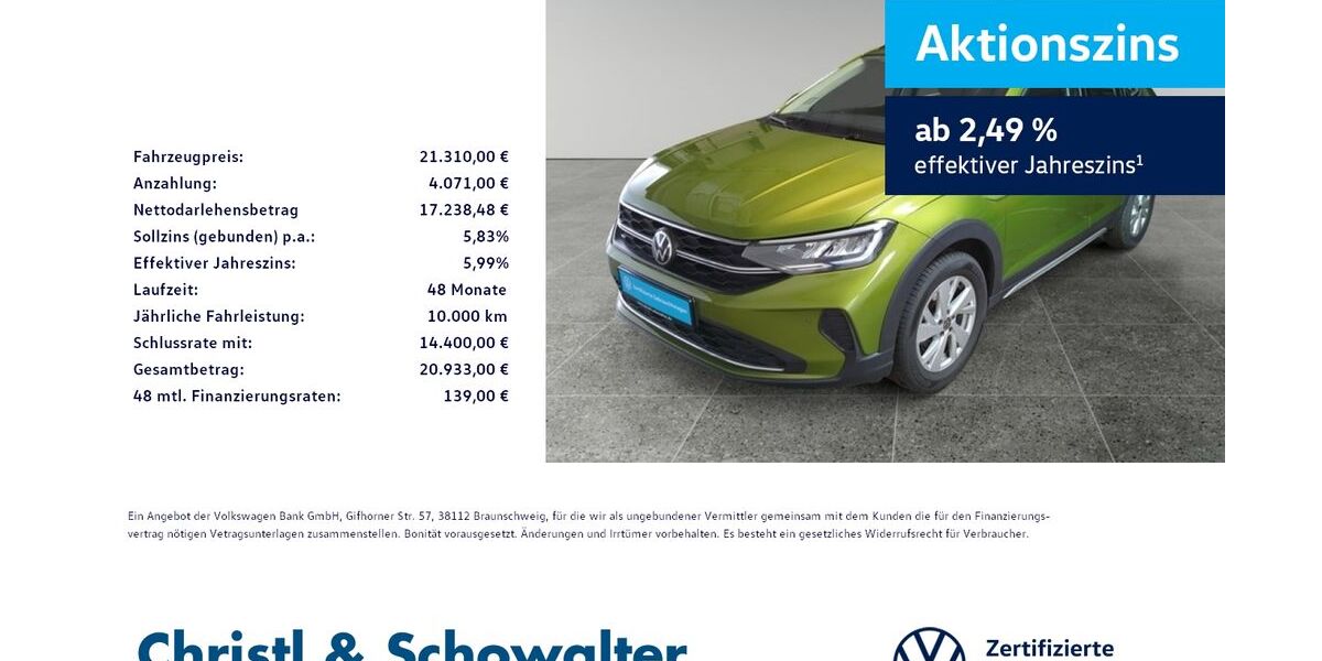 VW Taigo 10.800 km 20.912 € München 81476
