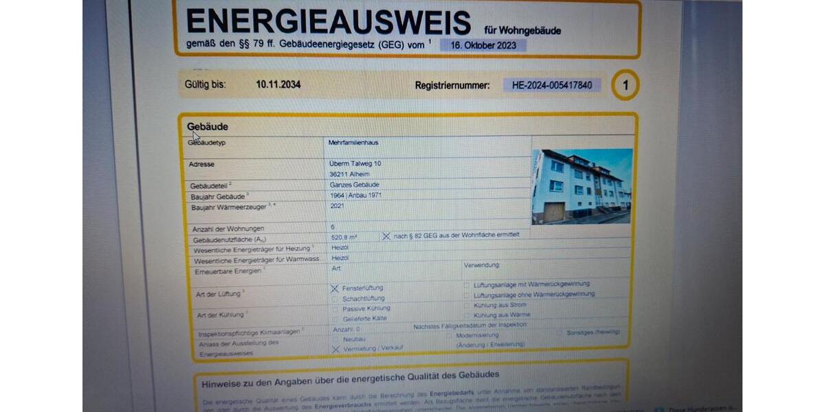 Mehrfamilienhaus, Wohnhaus Alheim - 20 Zimmer, 434 m&sup2;, 420.000&euro; | Angebot:27054024