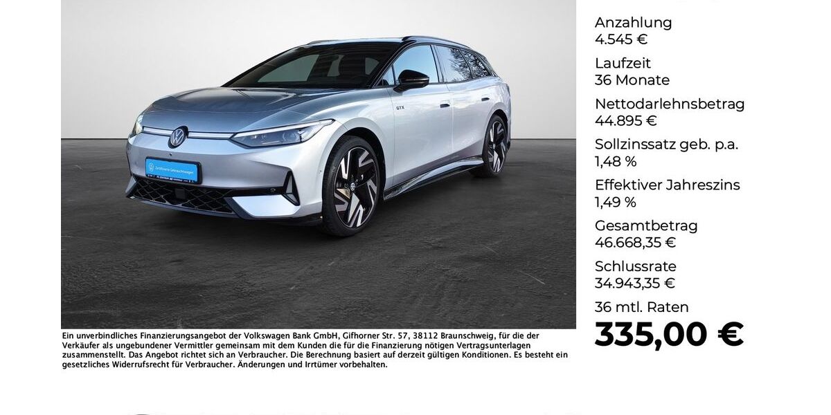 VW ID.7 16.795 km 49.440 &euro; Versmold 33775