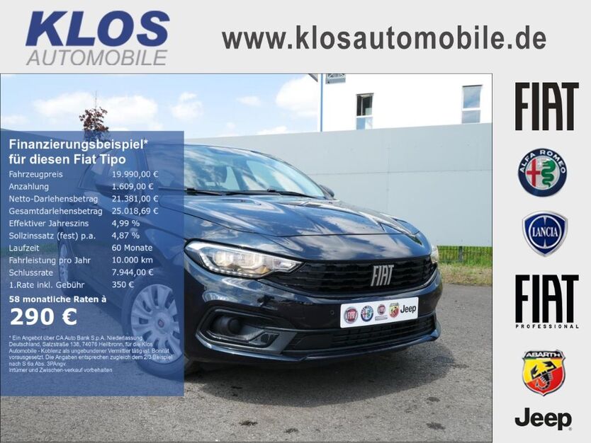 Fiat Tipo 16.300 km 19.990 € Koblenz 56072
