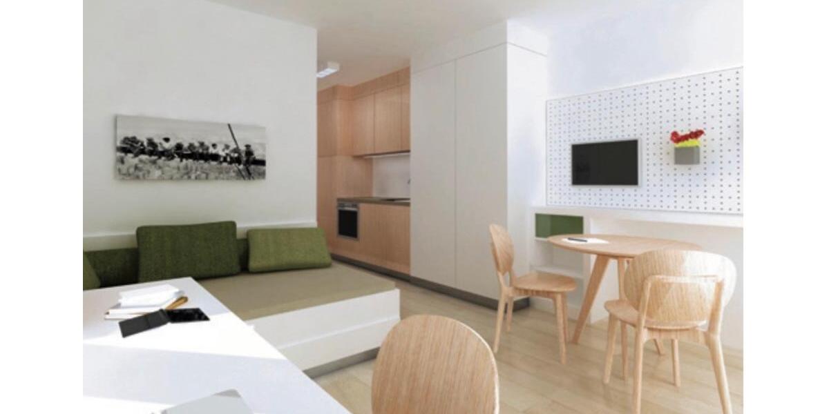 Dachgeschoßwohnung Berlin Lichtenberg - 1 Zimmer, 23 m&sup2;, 179.000&euro; | Angebot:26346502