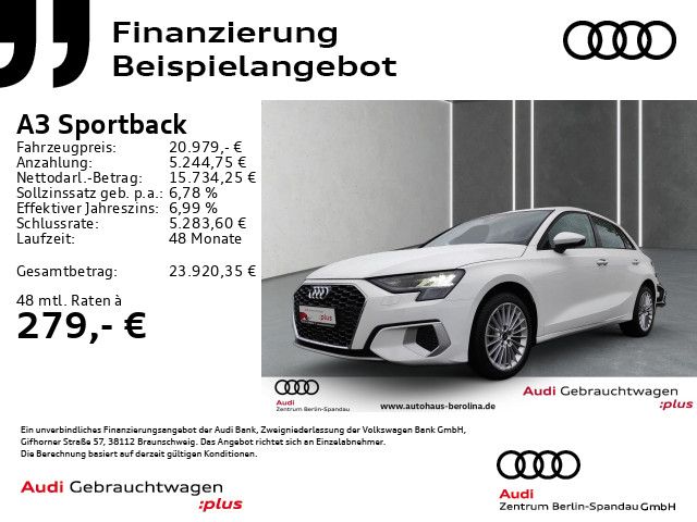 Audi A3 24.898 km 20.989 &euro; Berlin 13581
