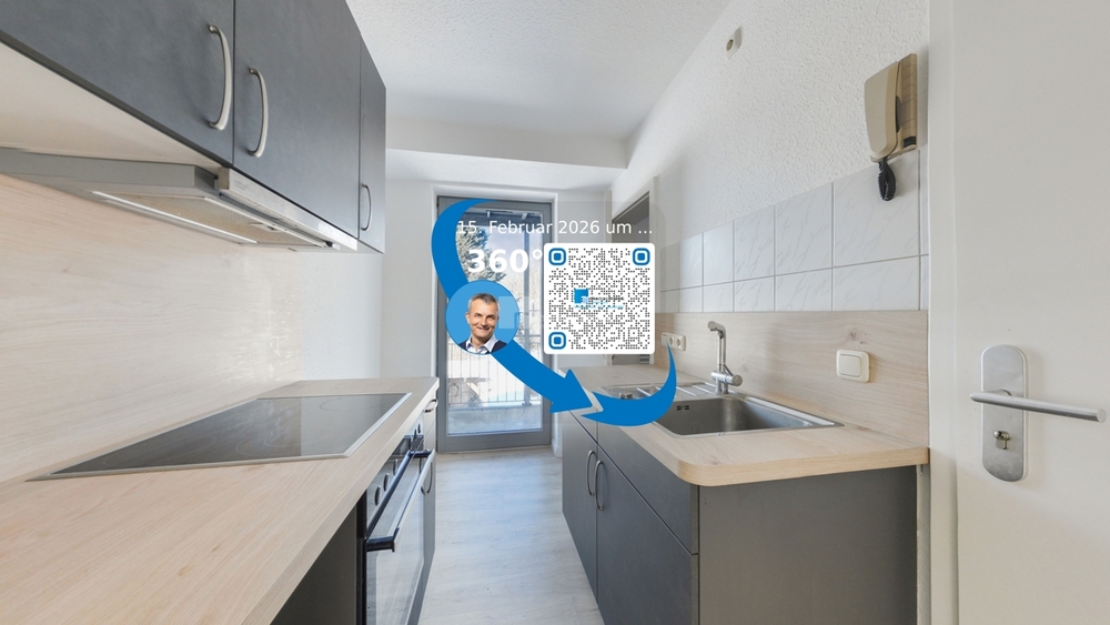 Feldstadt: Helle 2-Zimmer-Wohnung Balkon, Einbauküche & Tageslichtbad – nur 6 Wohnungen! - Etagenwohnung Schwerin Feldstadt | Angebot:26866728