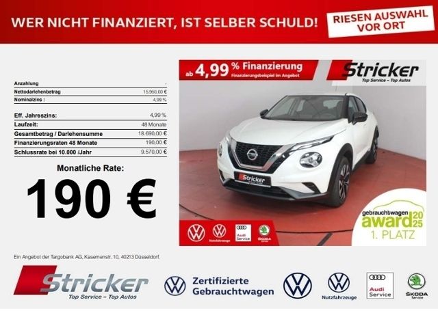 Nissan Juke 28.631 km 15.949 &euro; Horn-Bad Meinberg 32805