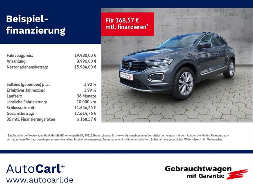 VW T-Roc 81.600 km 19.980 € Plauen 08527