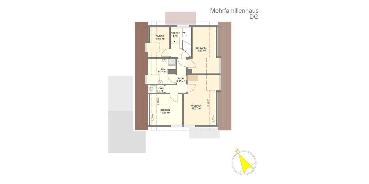 Mehrfamilienhaus, Wohnhaus Ulm Weststadt - 9 Zimmer, 248 m&sup2;, 690.000&euro; | Angebot:24766445