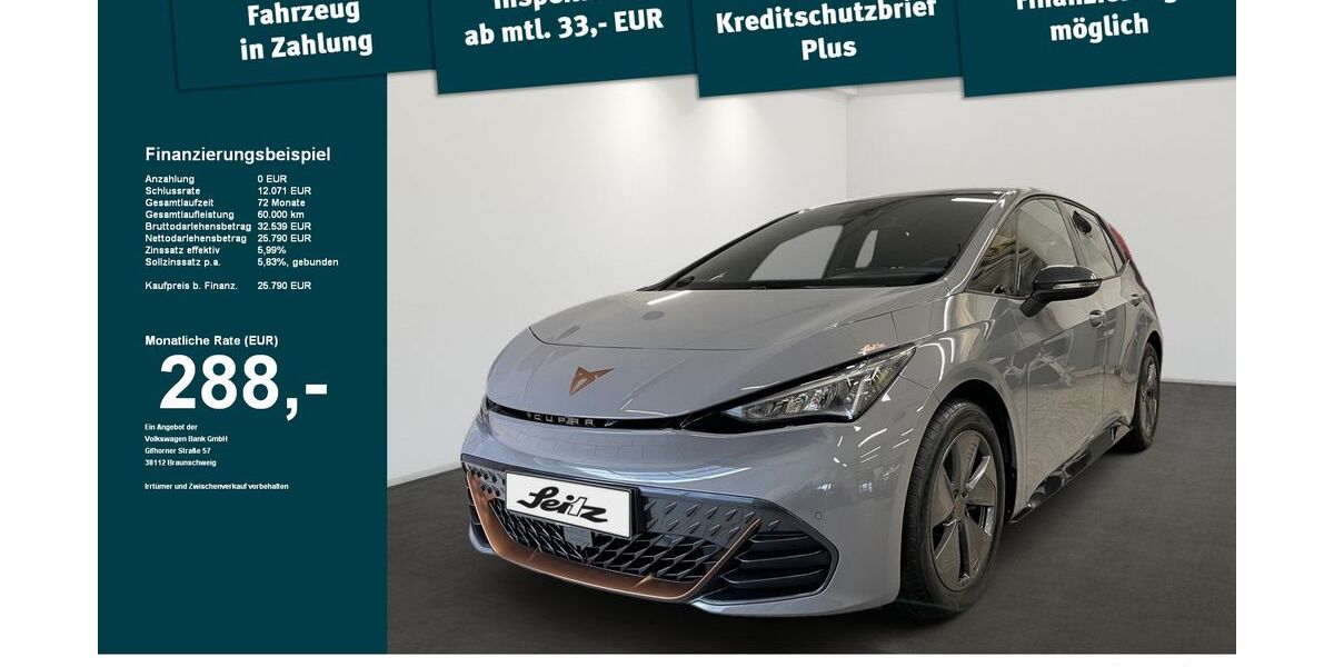 Cupra Born 16.125 km 25.790 &euro; Kaufbeuren 87600