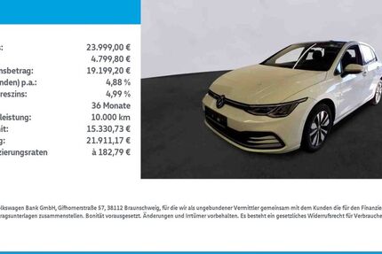 VW Golf 39.852 km 23.999 &euro; Leinefelde-Worbis/DE 37327