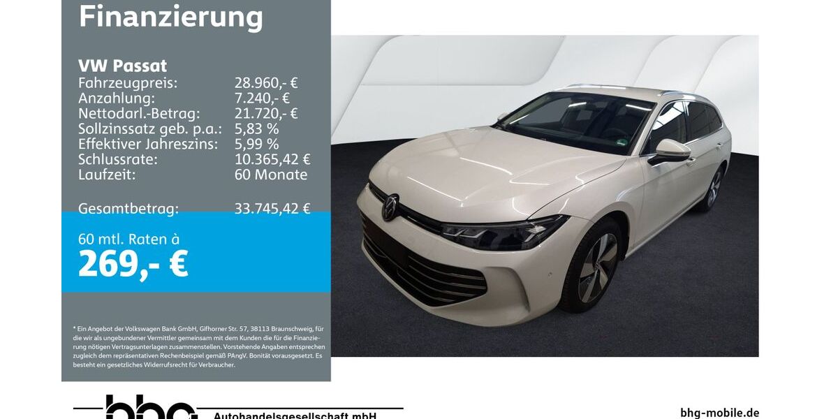 VW Passat 20.382 km 28.960 &euro; Reutlingen 72770