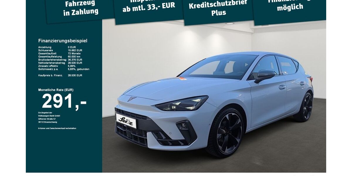 Cupra Leon 24.520 km 28.530 &euro; Memmingen 87700