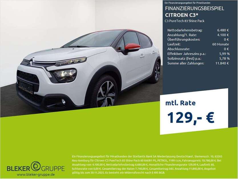 Citroen C3 31.604 km 10.580 € Borken 46325