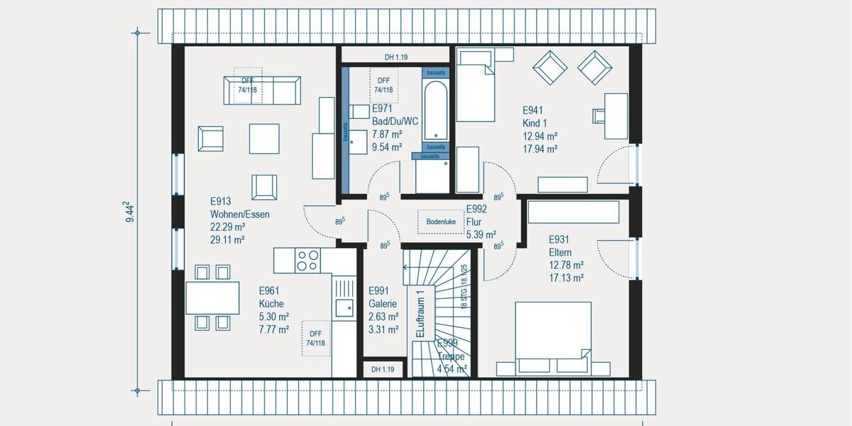 Ihr neues Mehrgenerationenhaus: Vielfältig, komfortabel und individuell mit allkauf - Einfamilienhaus Rottenburg an der Laaber | Angebot:27329861