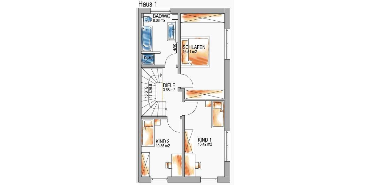 Reihenendhaus Ellwangen Kellerhaus - 5 Zimmer, 146 m&sup2;, 1.700&euro; | Angebot:26824063