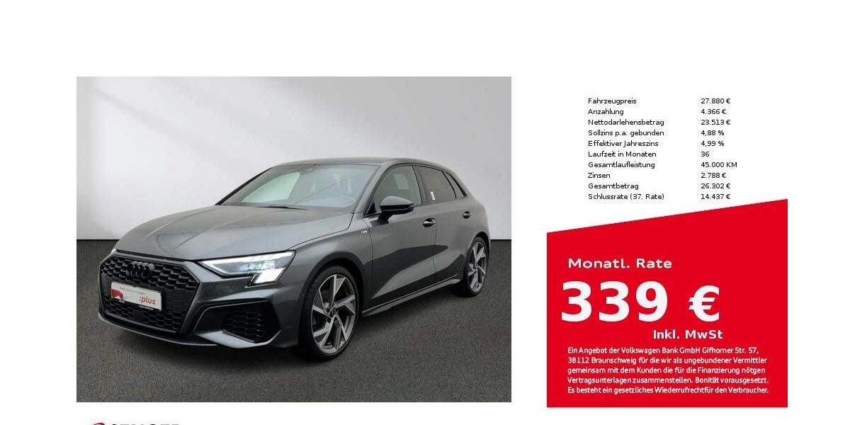 Audi A3 105.250 km 27.880 &euro; Lingen 49809