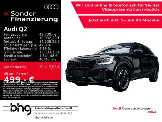 Audi Q2 9.249 km 43.730 &euro; Rottweil 78628