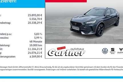 Cupra Formentor 45.838 km 25.895 &euro; Eiselfing bei Wasserburg 83549