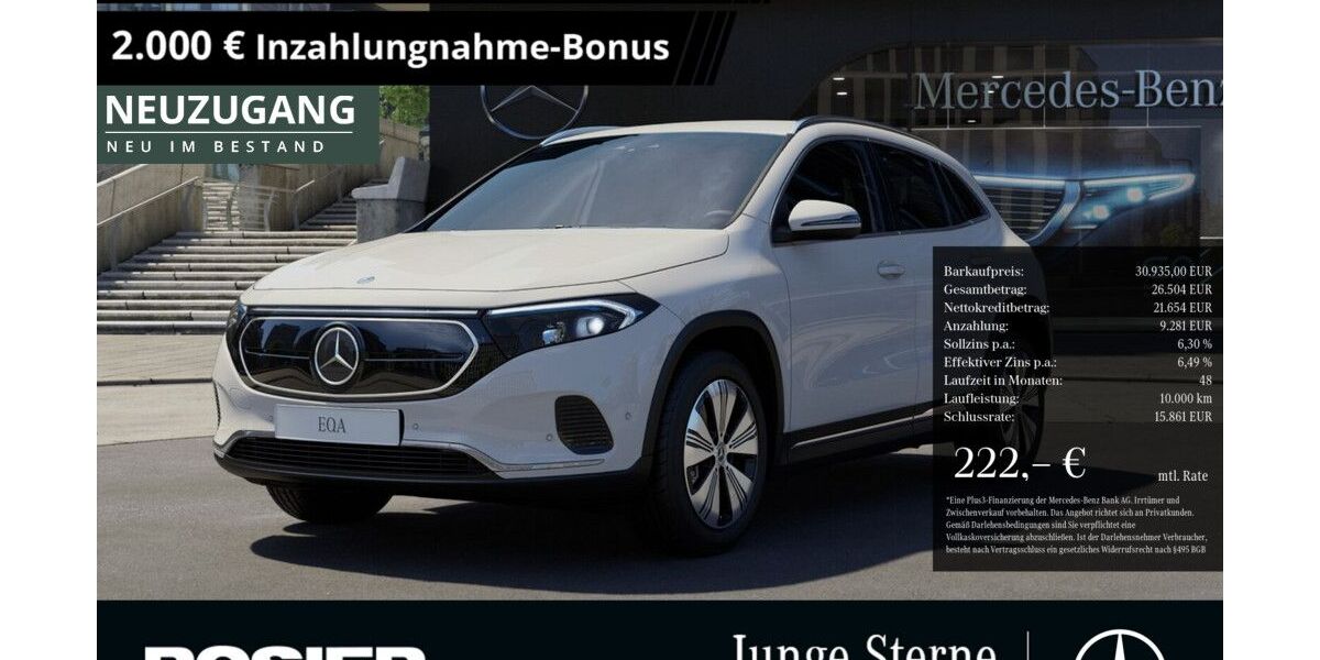 Mercedes-Benz EQA 57.214 km 30.935 &euro; Paderborn 33100