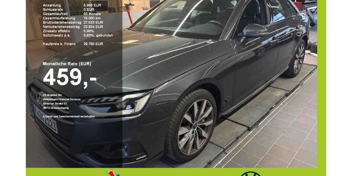 Audi A4 43.174 km 29.690 &euro; Mainburg 84048
