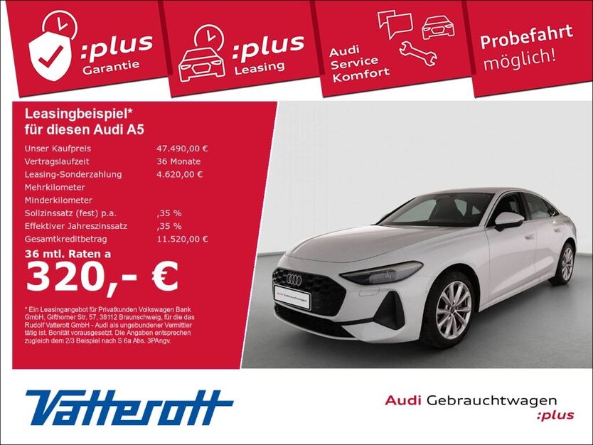 Audi A5 23.752 km 47.490 € Holzminden 37603