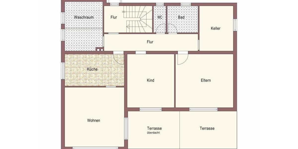 Terrassenwohnung Saldenburg - 4 Zimmer, 100 m&sup2;, 850&euro; | Angebot:26350321